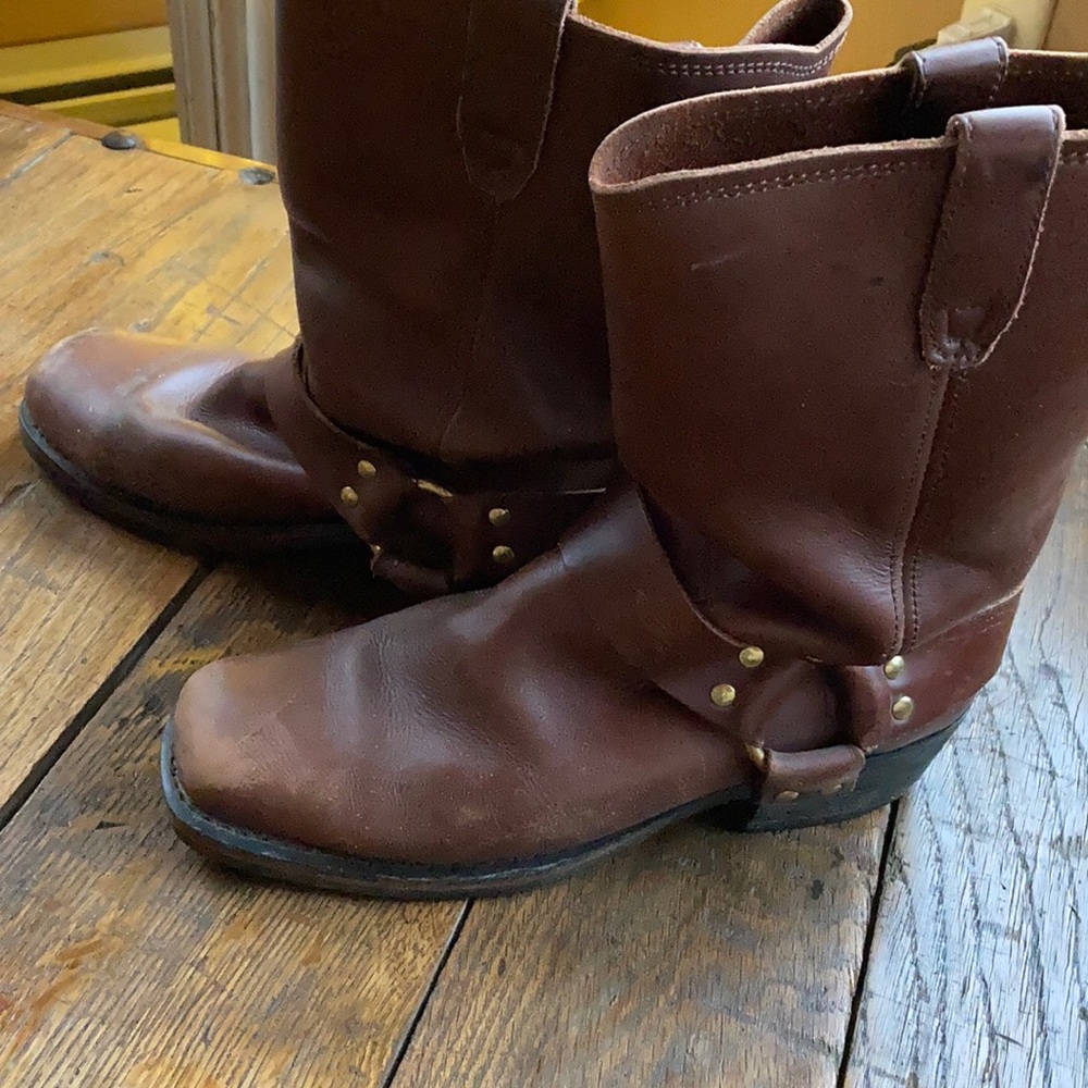 Men’s moto style boots